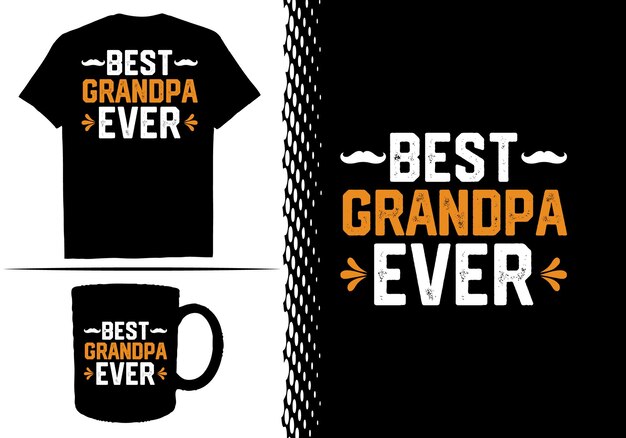 Vector grandparents day t shirt design quite vector template