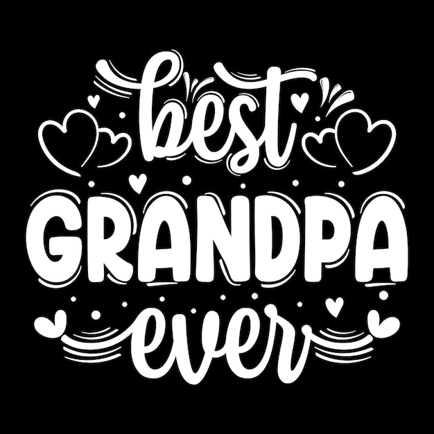 Grandparents day typography t shirt design, vector element, grandpa tshirt, grandma tshirt