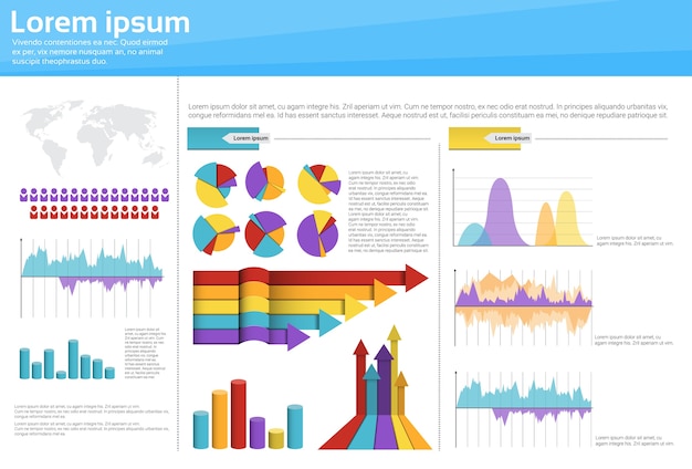 Graph Set Finance Diagram Infographic