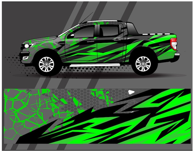 Graphic abstract stripe racing background designs for vehicle rally race adventure and car racing