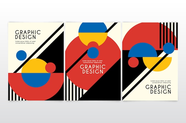 Graphic design cover collection