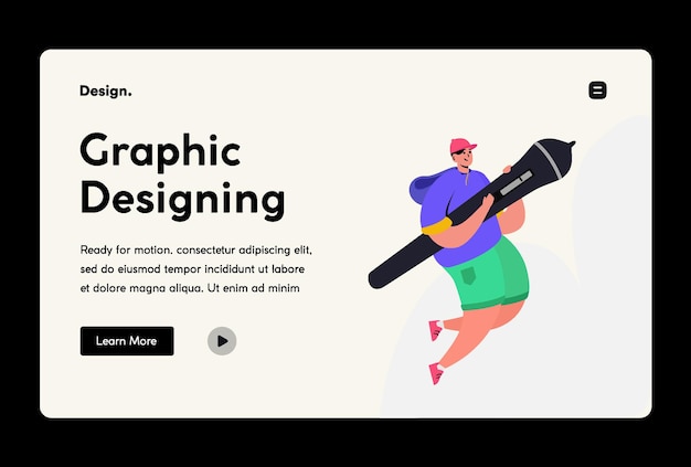 Graphic designer floating with pressure pen, floating in zero gravity