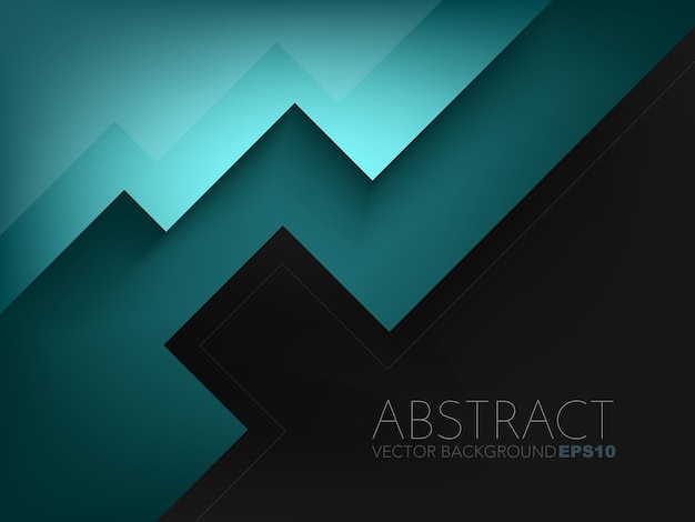 Vector graphic geometric triangle overlap vector layer background for text and message design