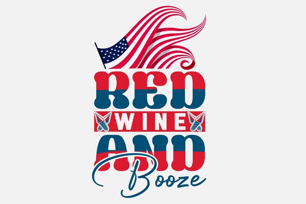 A graphic for red wine and booze.