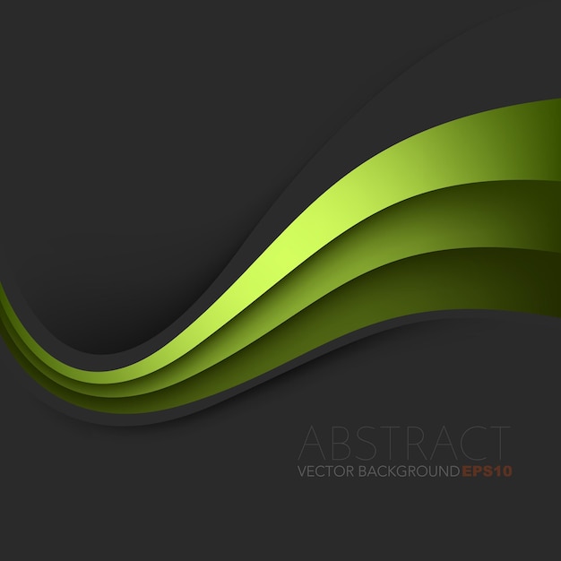 Vector graphic vector curve line overlap background for text and message design