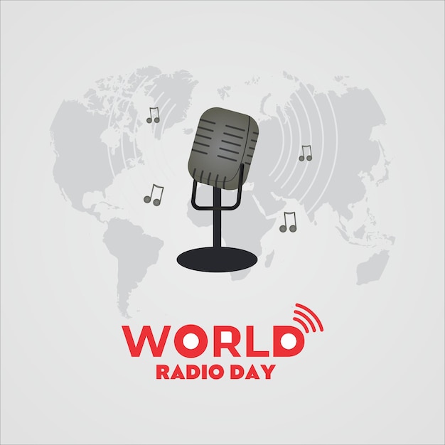 graphic of world radio day good for world radio day celebration for