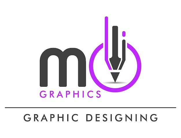 Vector graphics logo