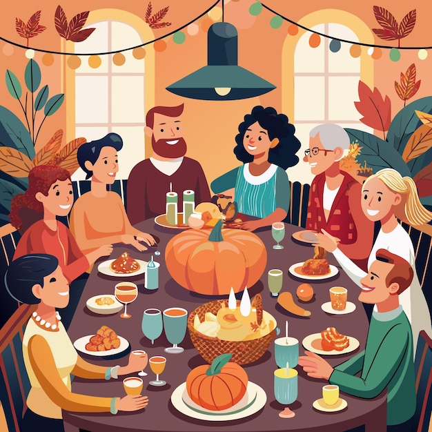 Gratitude and Gathering A Thanksgiving Setting