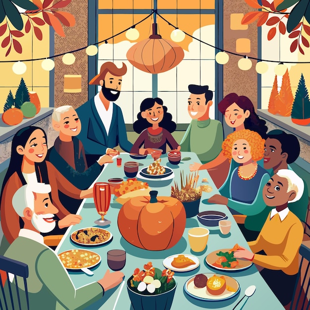 Gratitude and Gathering A Thanksgiving Setting