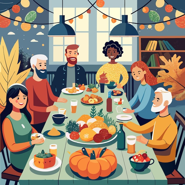 Gratitude and Gathering A Thanksgiving Setting