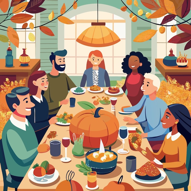 Gratitude and Gathering A Thanksgiving Setting