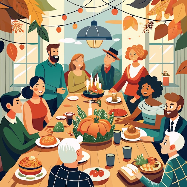 Gratitude and Gathering A Thanksgiving Setting