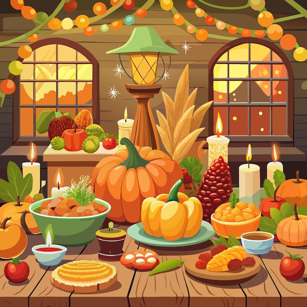 Gratitude and Gathering A Thanksgiving Setting