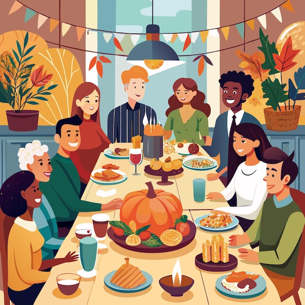 Gratitude and Gathering A Thanksgiving Setting