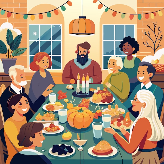 Gratitude and Gathering A Thanksgiving Setting