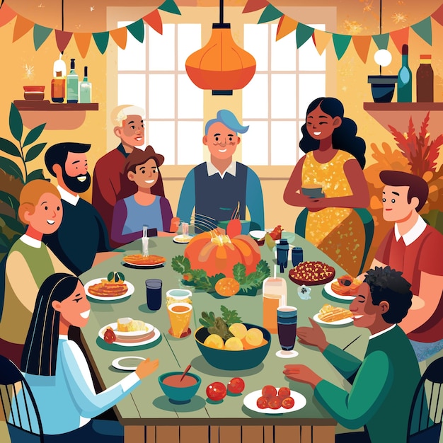 Gratitude and Gathering A Thanksgiving Setting