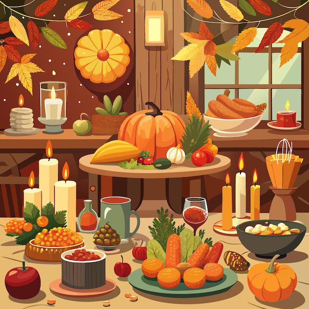 Gratitude and Gathering A Thanksgiving Setting