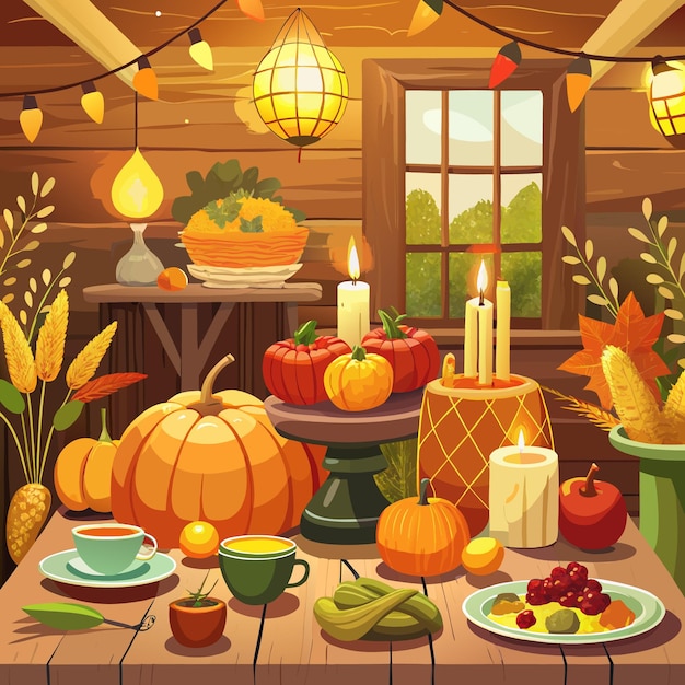 Gratitude and Gathering A Thanksgiving Setting