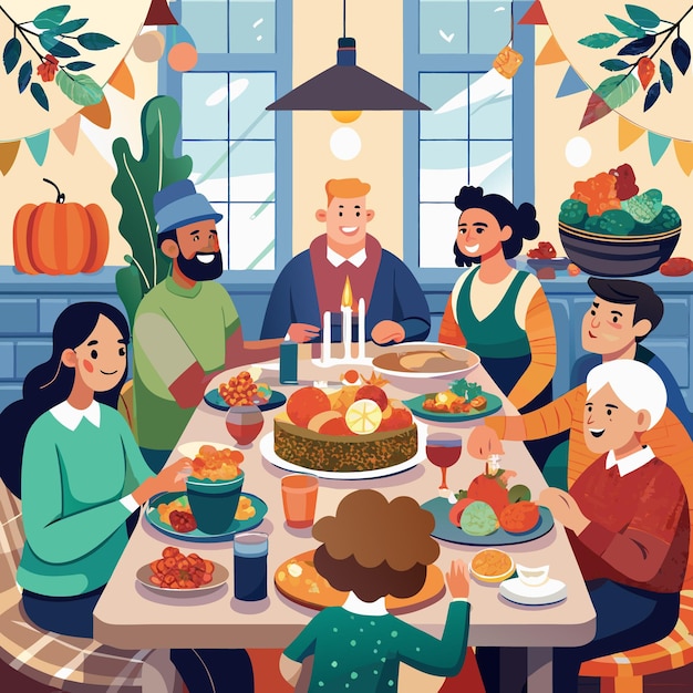 Gratitude and Gathering A Thanksgiving Setting