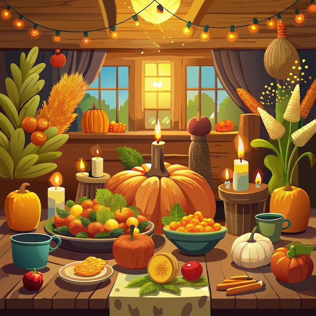 Gratitude and Gathering A Thanksgiving Setting