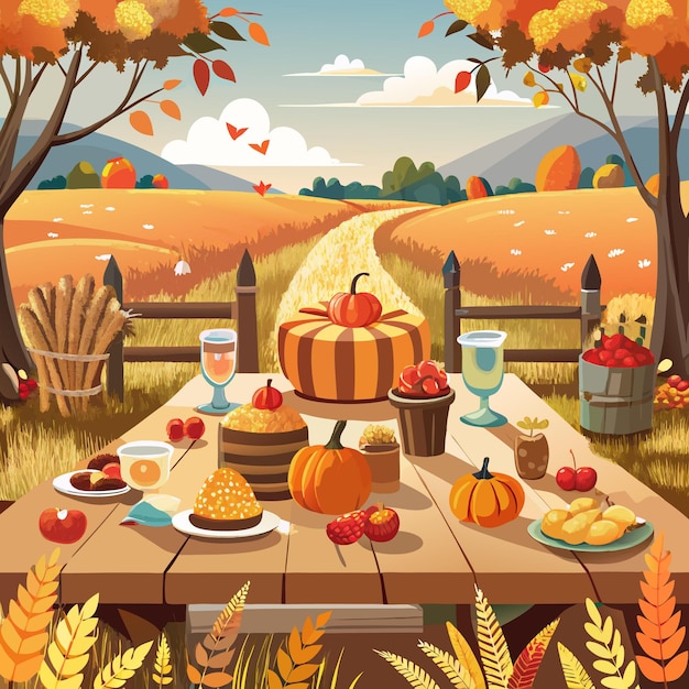 Gratitude and Gathering A Thanksgiving Setting