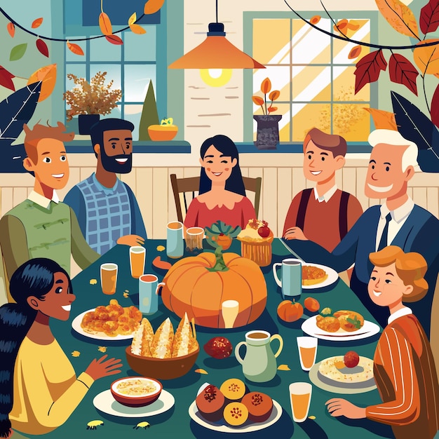 Gratitude and Gathering A Thanksgiving Setting