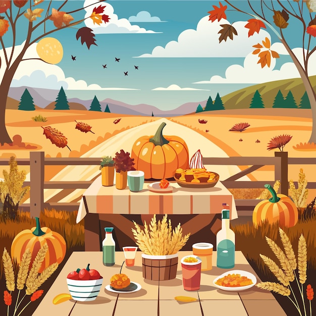 Gratitude and Gathering A Thanksgiving Setting