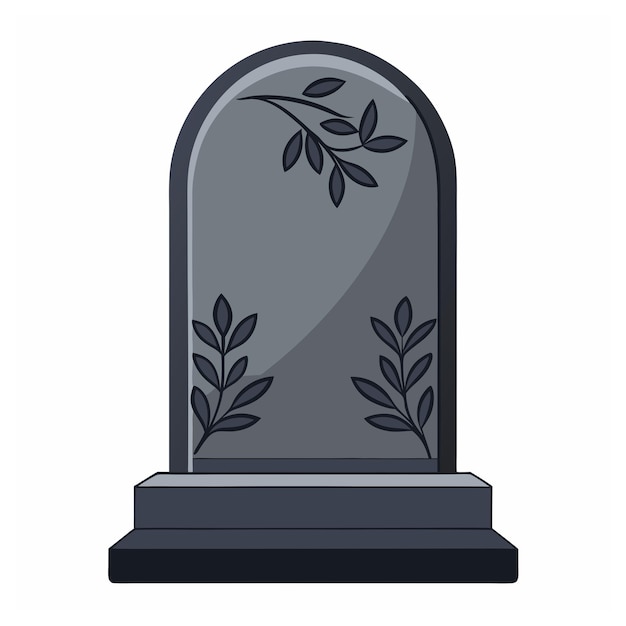 Vector gravestone tombstone vector illustrations custom designs for memorials