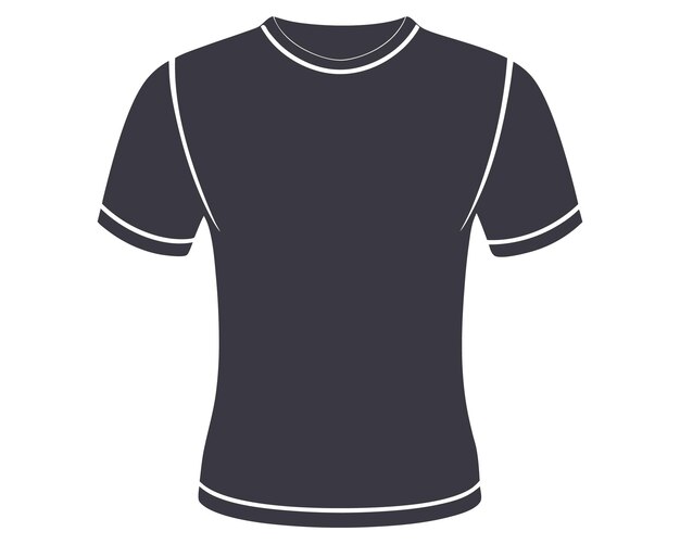 a gray and white shirt with a white stripe on the front