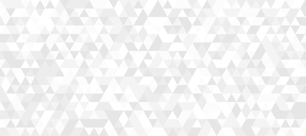 Vector gray white triangle geometric pattern background