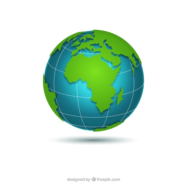 Great earth globe