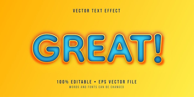 Great text style effect