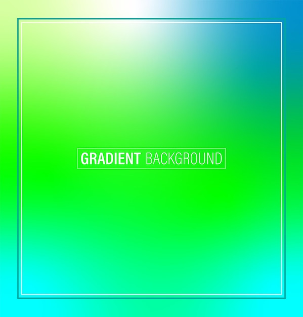 Greed gradient background colors concept