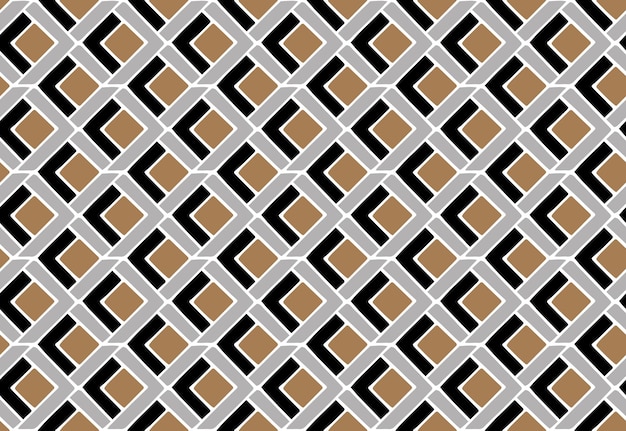 Greek golden squares grid seamless chain greek motives pattern