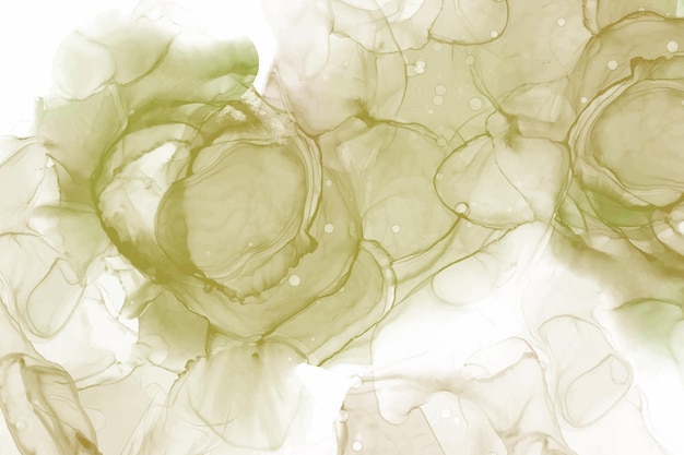 green abstract alcohol ink background fluid watercolor