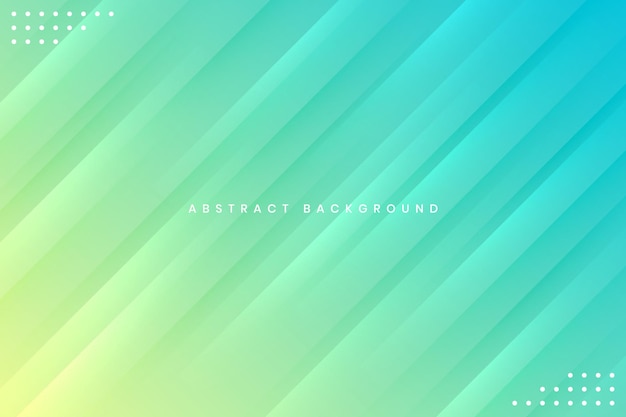 Green abstract geometric background