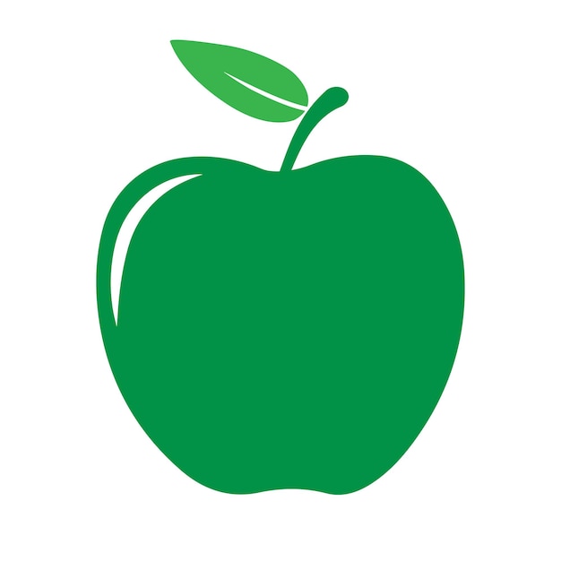 Green apple icon