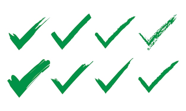 Vector green arrows on a white background with a green line that says  green