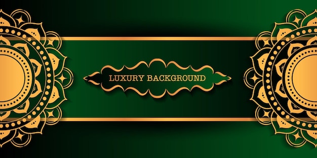 A green background with a green background that says luxury background