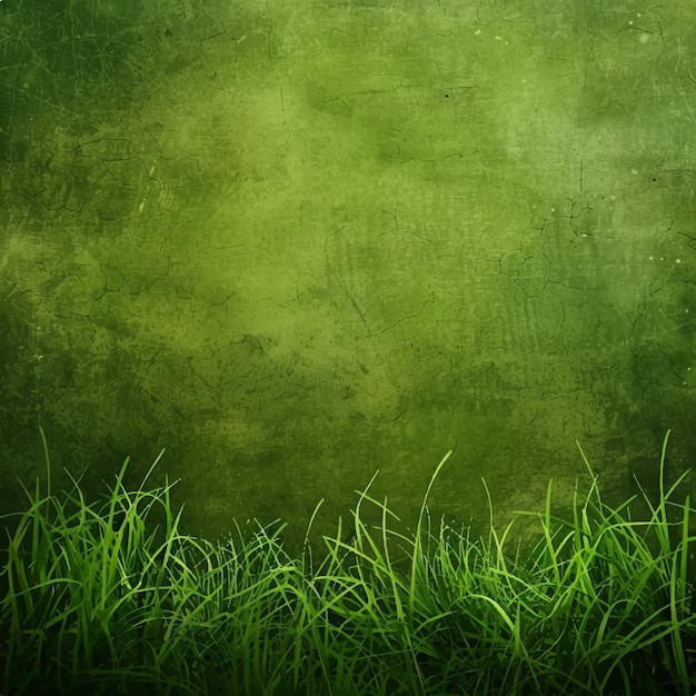 Vector a green background with a green background with a grass with a rough texture