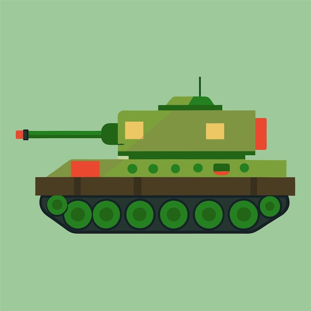 Vector a green and black drawing of a tank with the word camo on it