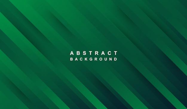 green color paper cut abstract gradation background shape