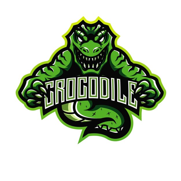 Vector a green dragon logo with the word dinosaur on it