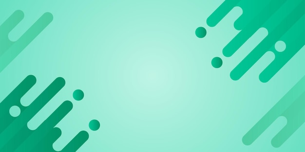 Green Fluid Background Template