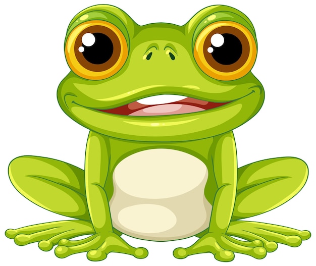 Green Frog Cartoon