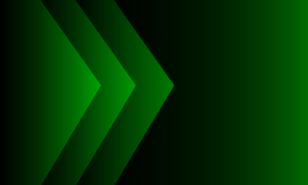 green gradient background. modern style