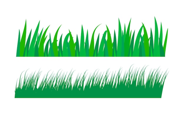 Green grass design illustration