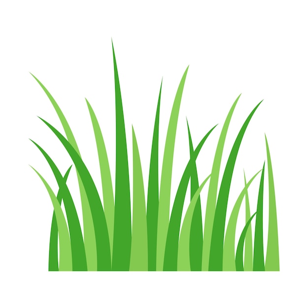 Green grass icon