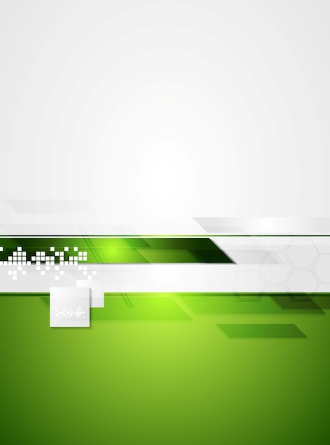 Green grey tech contrast vector background