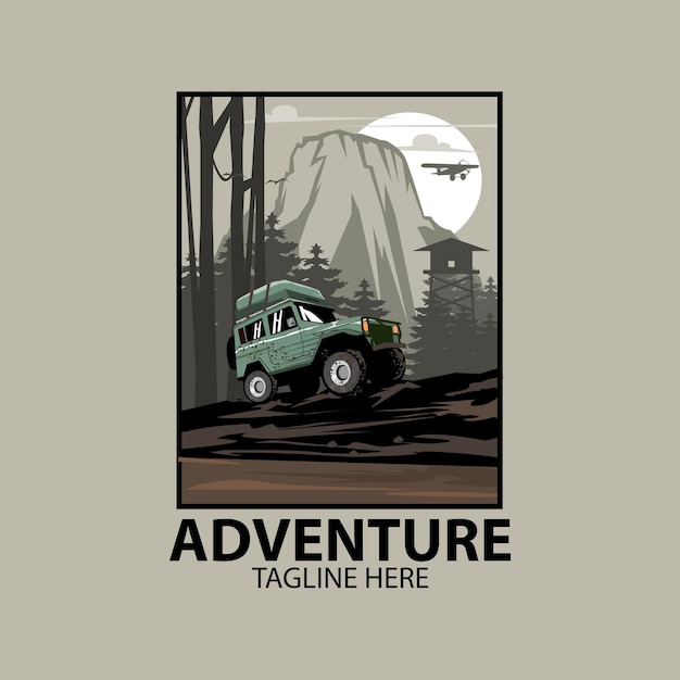 Green jeep adventure